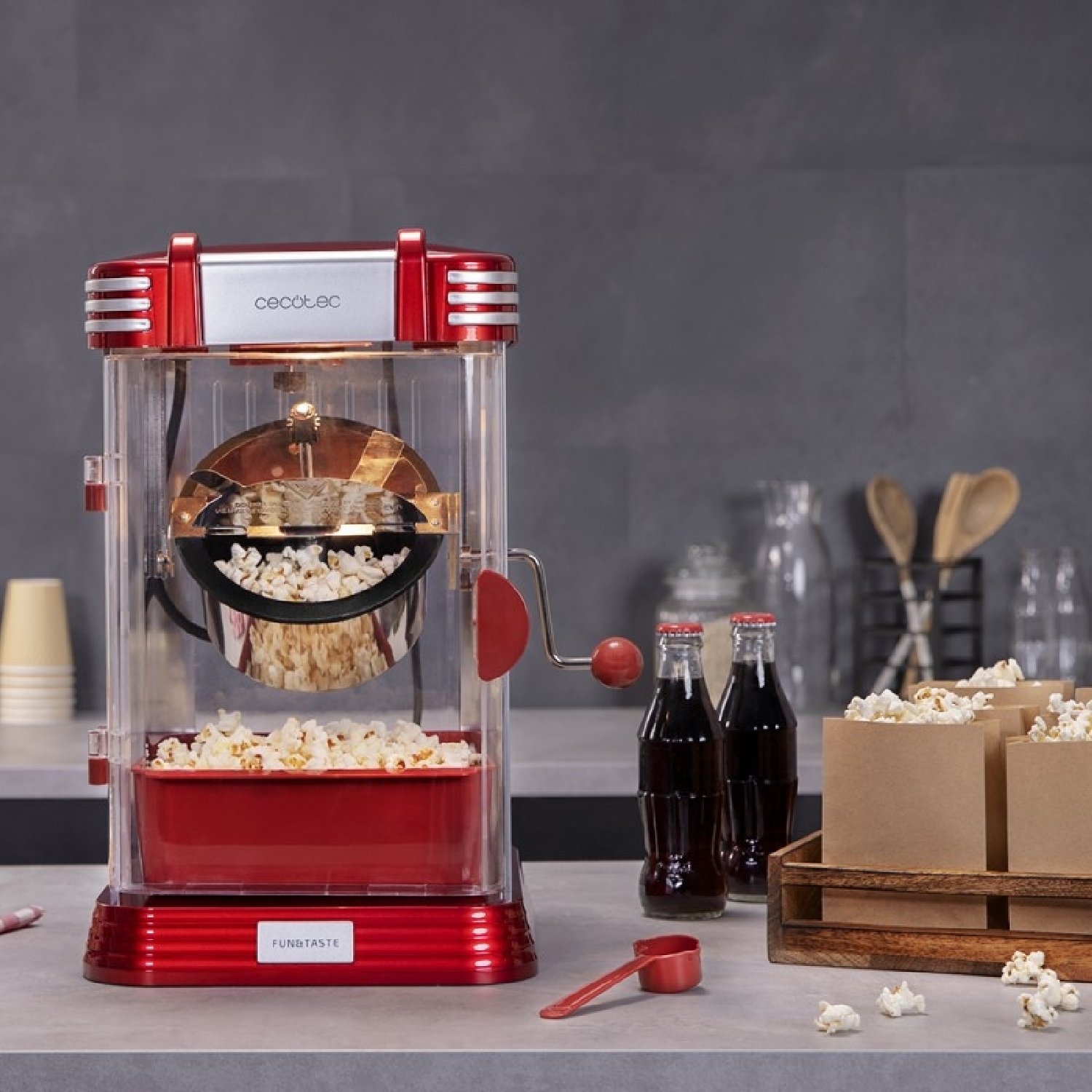 Fun Cooking Palomitero Fun&Taste P´Corn Classic - Imagen 2