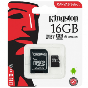 Tarjeta de memoria Kingstom 16GB