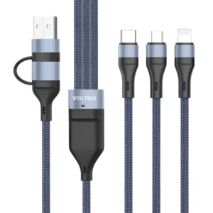 VOLTMA CABLE POWERHOUSE 40W USB C,LIGHTNING,MICRO